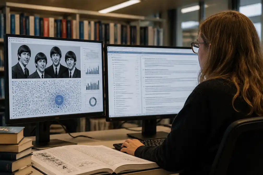 Nederlandse onderzoekers vinden duizenden Beatles-referenties in wetenschap