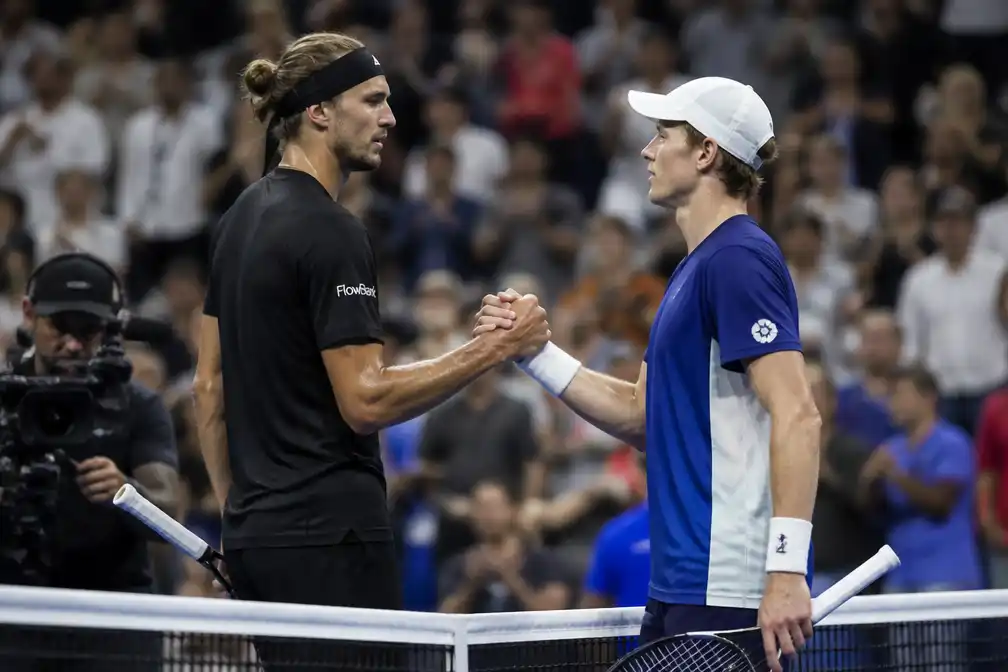 Van de Zandschulp verliest kwartfinale US Open in drie sets van Zverev
