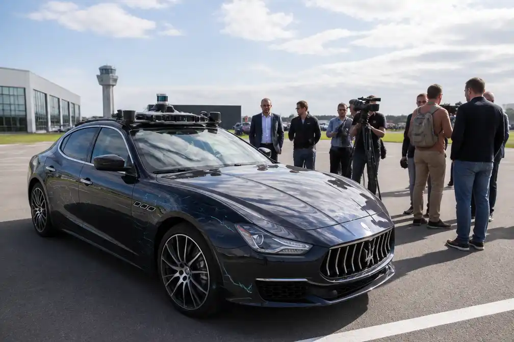 Aidoptation rijdt eerste 200 kilometer met zelfrijdende Maserati op E313 en E314