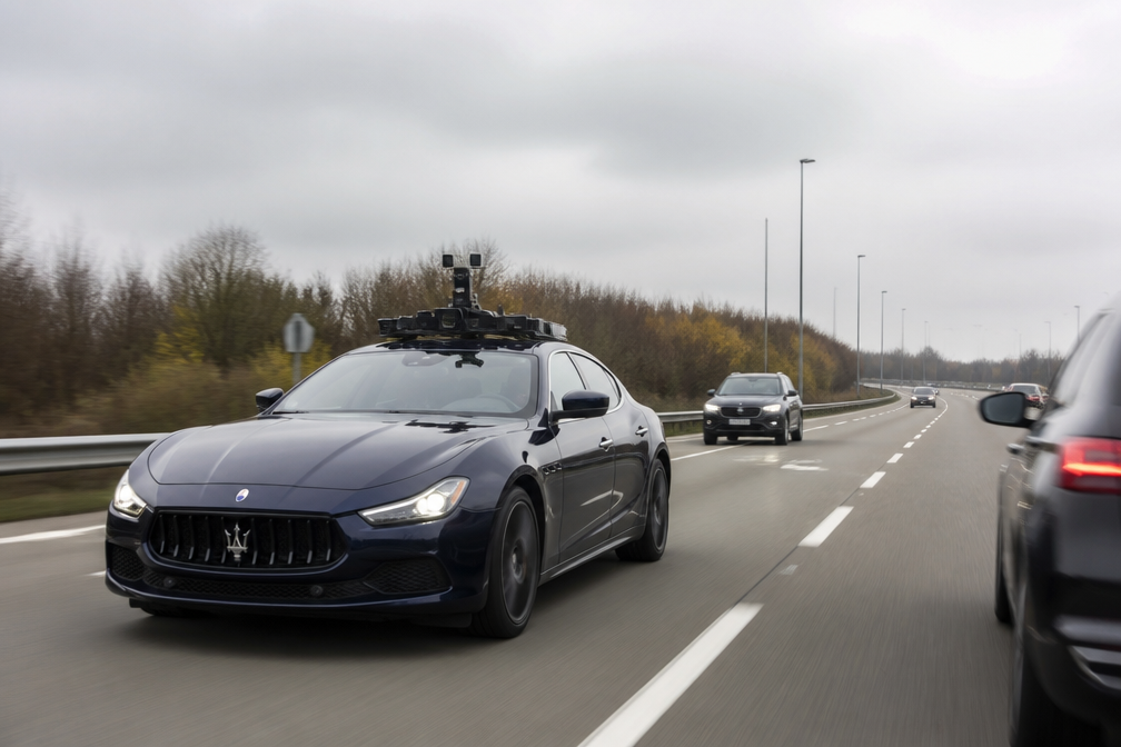 Zelfrijdende Maserati's keren terug naar testbaan Sint-Truiden na 200 km op Limburgse snelwegen