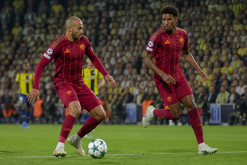 AS Roma speelt 1-1 gelijk bij Fenerbahçe in eerste Champions League-duel
