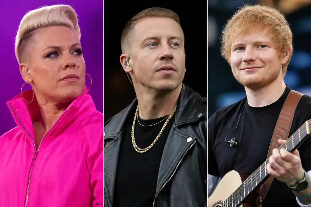 Pink spreekt zich uit over oproep Macklemore uit tour Ed Sheeran te halen