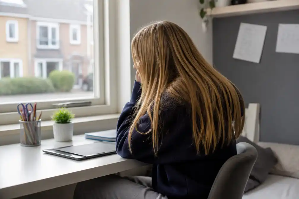 Sanne (14), al drie jaar thuis, stapt met duizenden naar de rechter tegen de staat