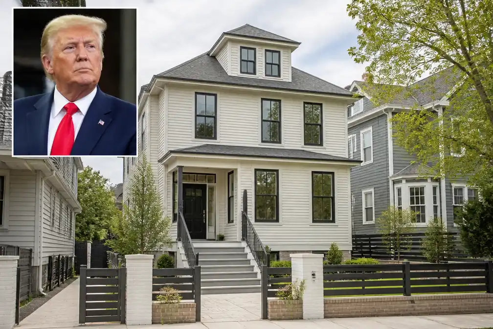 Huis waar Donald Trump opgroeide in New York verkocht voor bijna 2 miljoen dollar