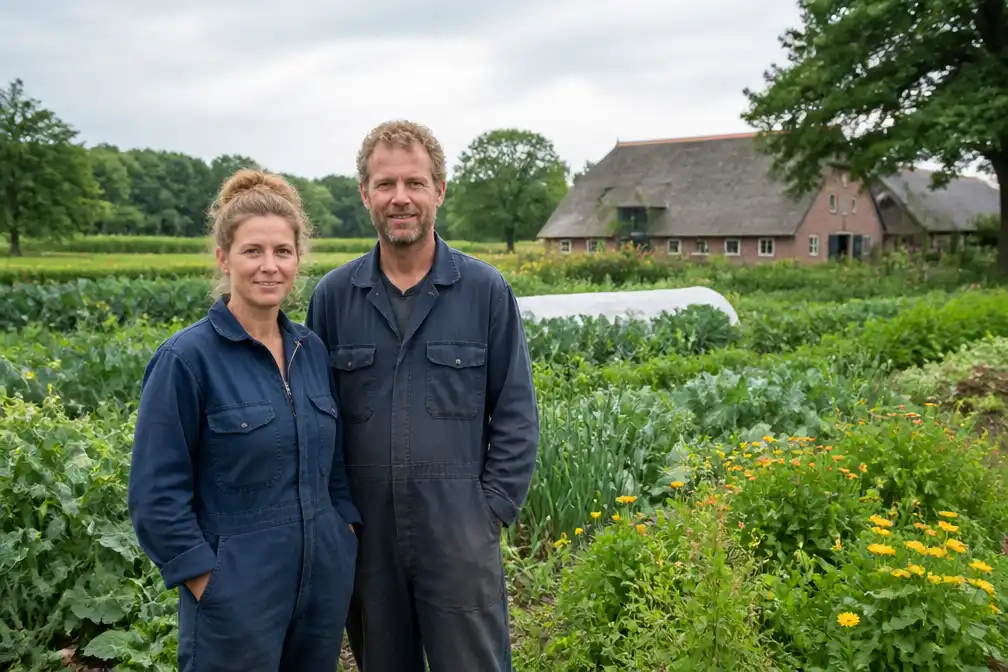 Kirsten en Dirk pionieren in Ruinen met regeneratieve landbouw op De Braamsluiper