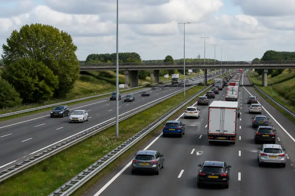 Rijkswaterstaat trekt oproep om A2 te mijden in: files bij Deil opgelost