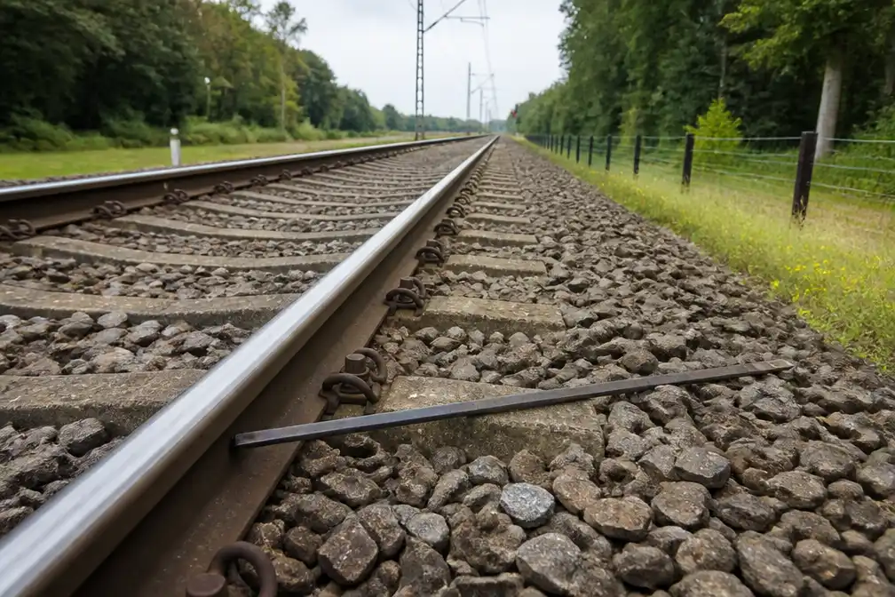 Metalen staaf verwijderd van spoor tussen Holten en Rijssen