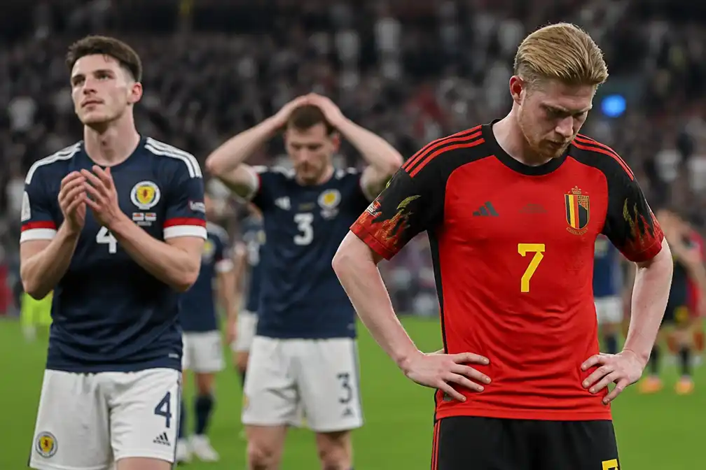 WK 2026: België en Schotland bij nummers 3 in gevarenzone