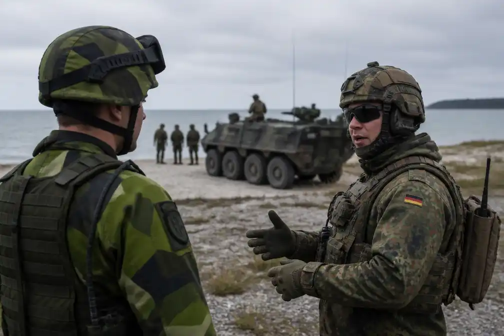Duitsland en Zweden oefenen verdediging Oostzee-eiland Gotland