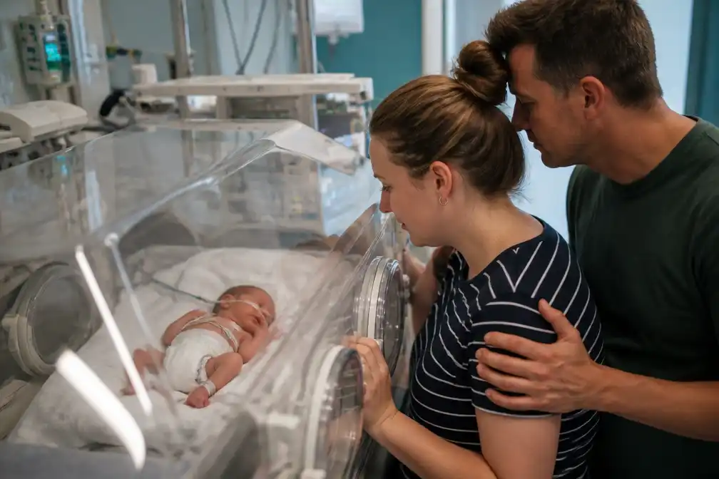 Baby Isa lag maandenlang in Italiaanse couveuse, ouders bang om te hechten