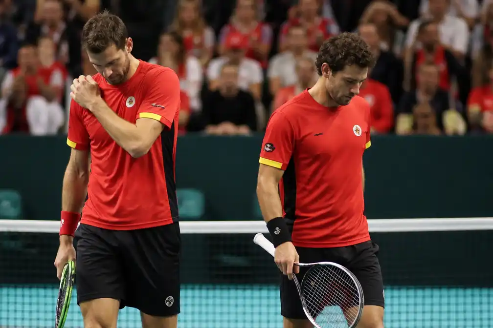Red Aces op achterstand tegen Oostenrijk in Davis Cup, alle druk op Zizou Bergs