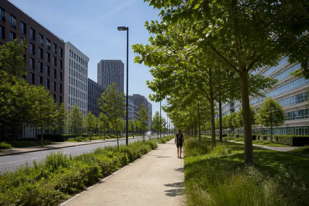 Groen moet net zo belangrijk worden als woningen en wegen tegen stedelijke hitte
