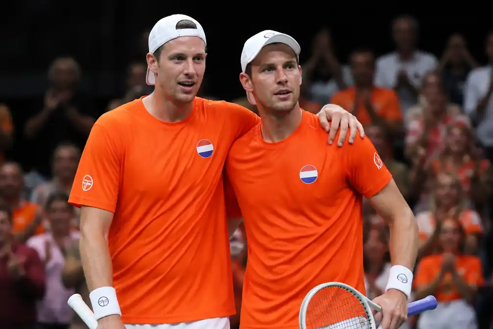 Nederland verslaat Colombia in Davis Cup en ontloopt degradatie