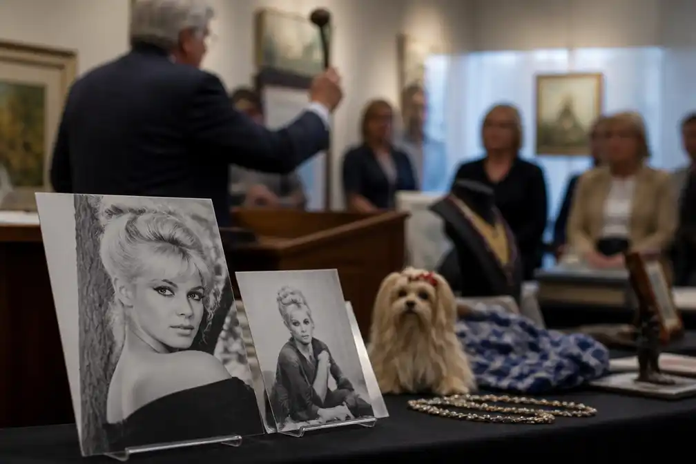 Veiling van spullen Brigitte Bardot in Parijs levert bijna 954.000 euro op