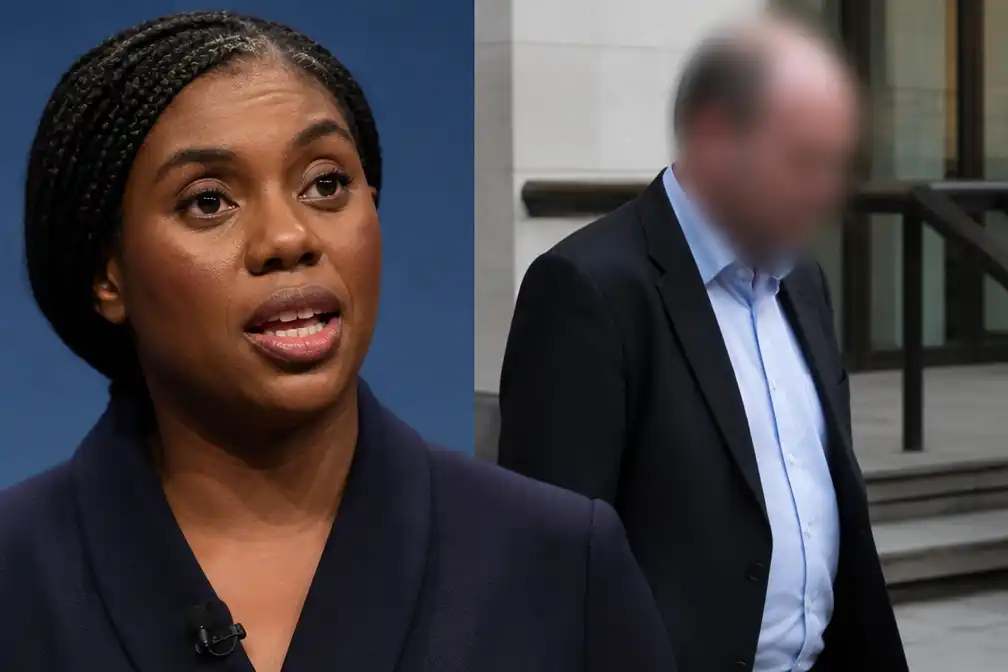 Kieran Kyle bekent beledigende berichten aan Tory-leider Kemi Badenoch