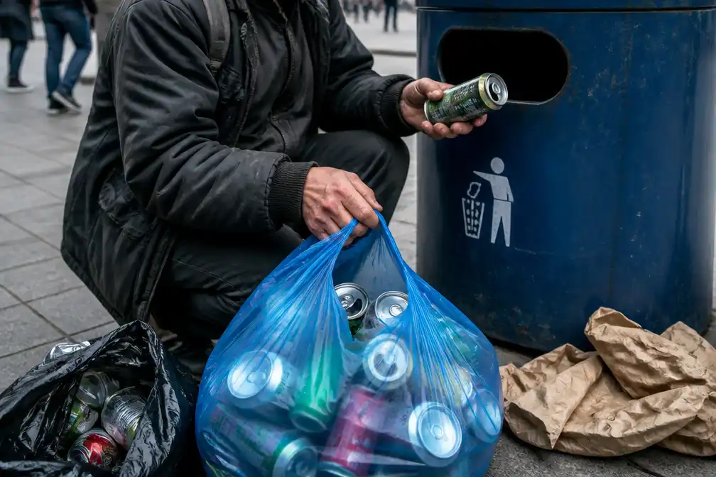 Statiegeld op blikjes leidt tot vervijfvoudiging snijwonden bij daklozen