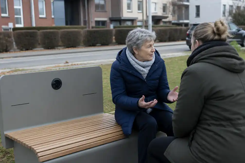 Pratende AI-bank 'Frank de Bank' in Balen blijkt slechte gesprekspartner