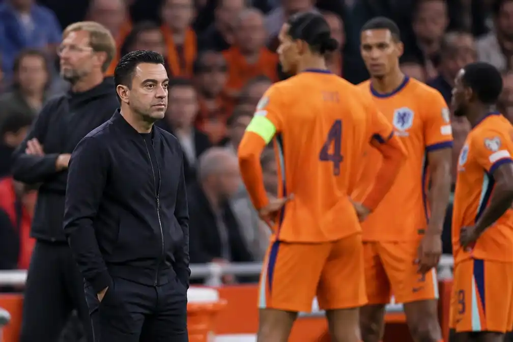 Oranje speelt 1-1 tegen Duitsland bij debuut bondscoach Xavi Hernández