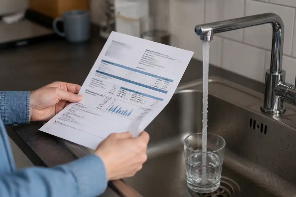 Waterfactuur Vlaamse gezinnen stijgt voor het eerst boven 500 euro per jaar