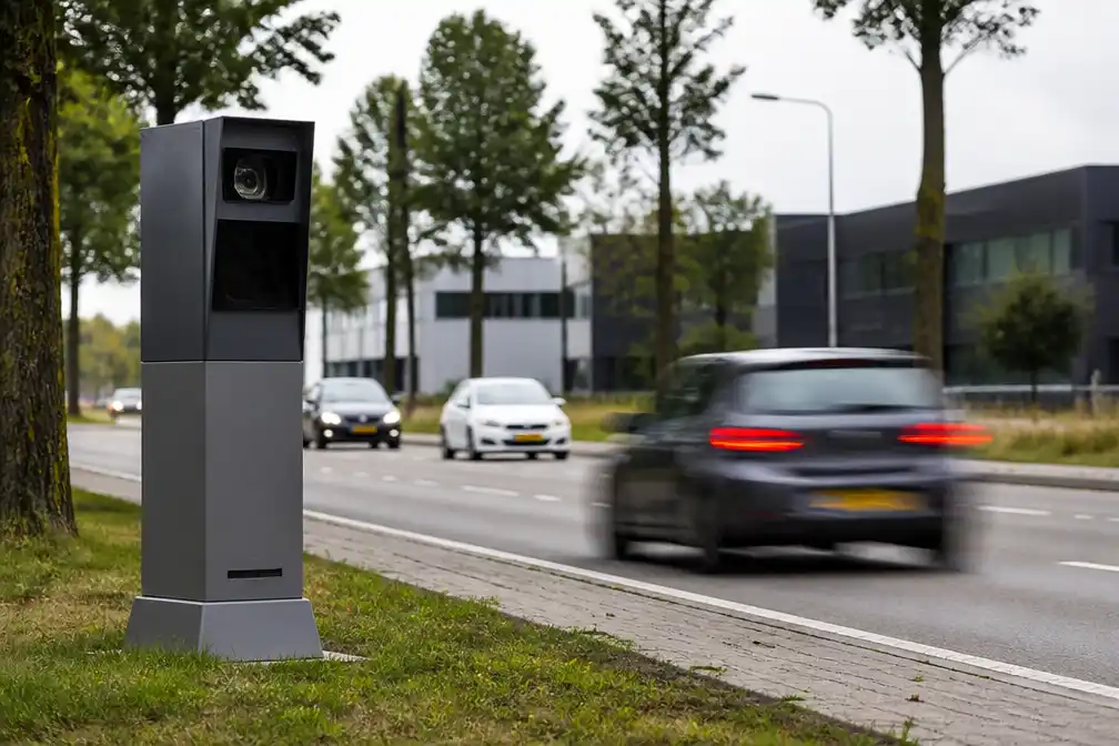 Flitspaal Europaweg Groningen deelt 10.028 boetes uit in zomer