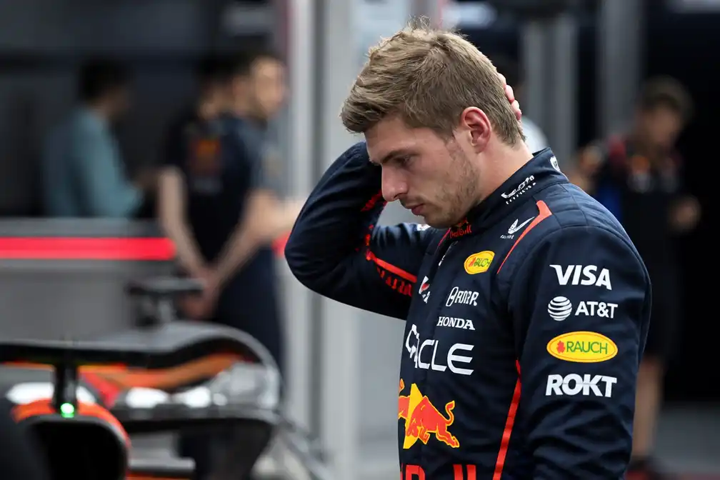 Verstappen kwalificeert als achtste in Bakoe na hapering in Q3