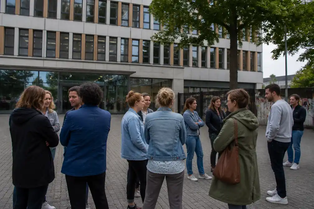 Leerkrachten Focus Noord in Deurne leggen werk neer na aantreden nieuwe directie