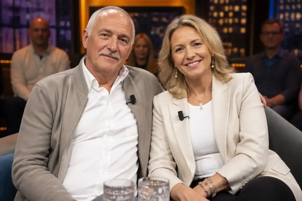 Fred uit B&B Vol Liefde stelt nieuwe vriendin Jenny van As voor bij Renze