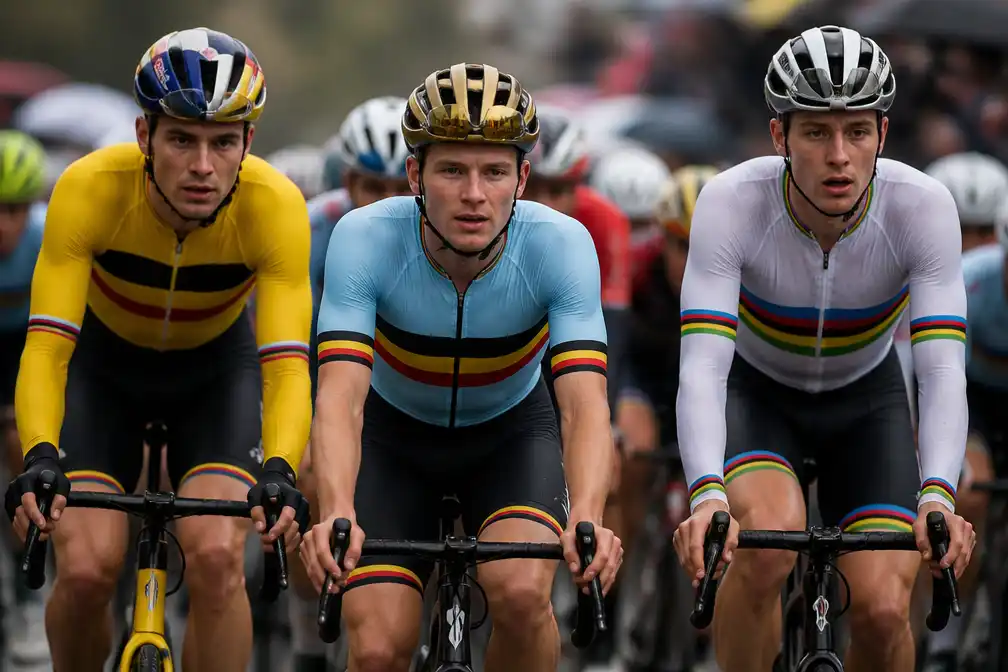 Evenepoel en Van Aert jagen op regenboogtrui op WK wielrennen