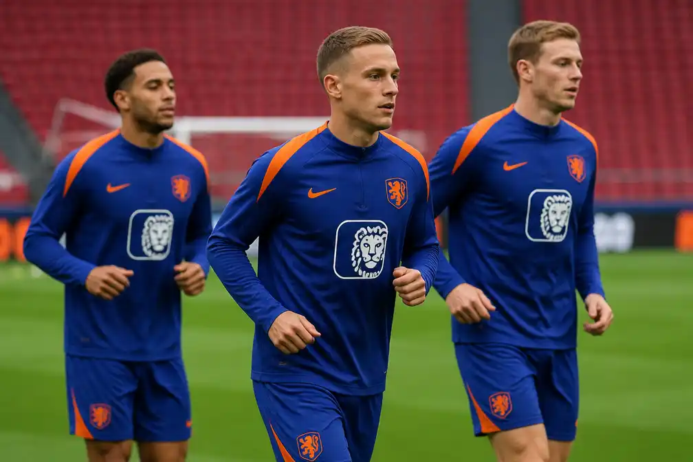 Nederlands elftal begint uitduel met Servië met Veerman en Meerdink