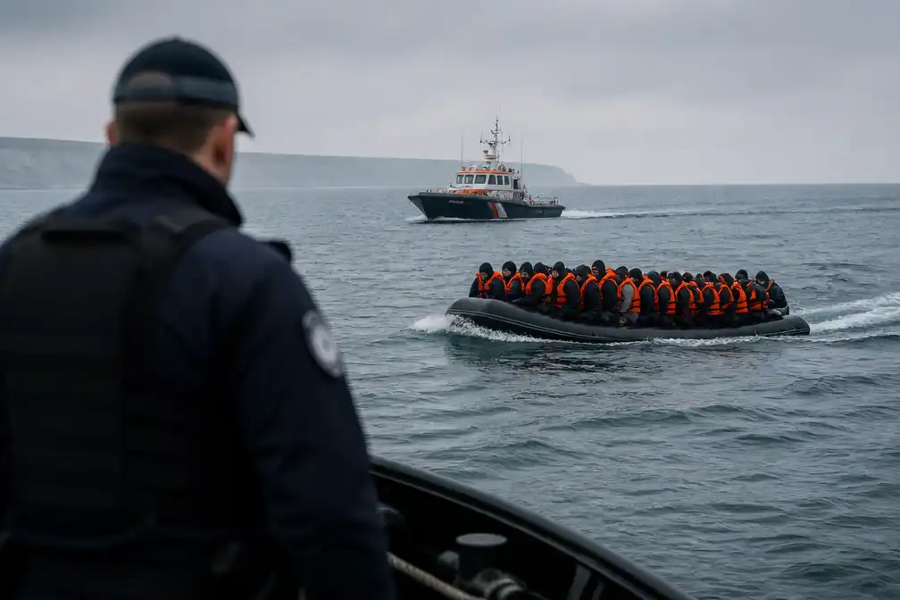 Drie doden bij kapseizen van migrantenboot op Het Kanaal
