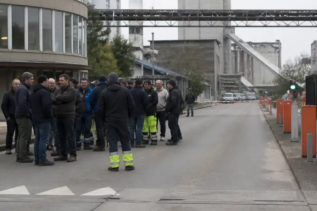 Ochtendploeg Eternit legt ook het werk neer nu 95 jobs op de tocht staan