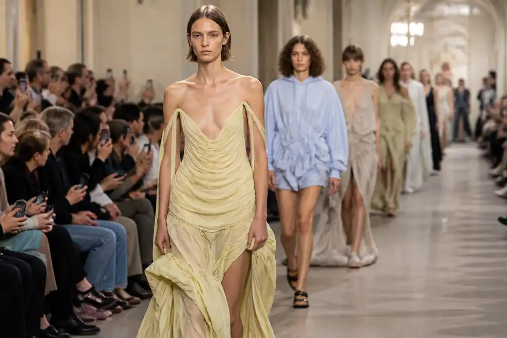 Antwerpse Julie Kegels opent Parijse modeweek met collectie 'Apple of the day'