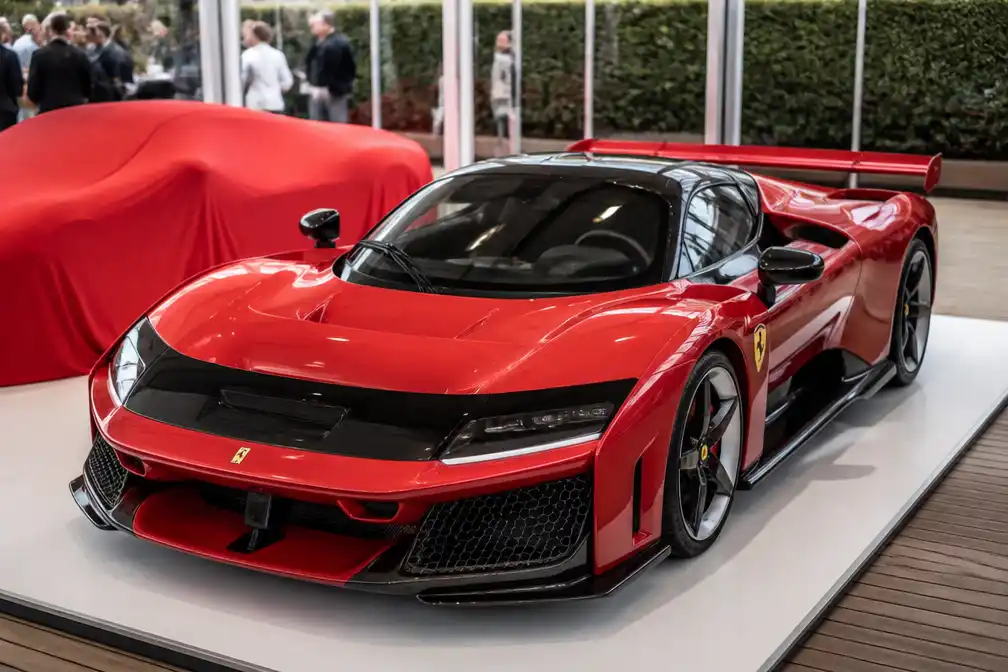 Ferrari brengt F80 en eerste elektrische model naar Zoute Grand Prix in Knokke