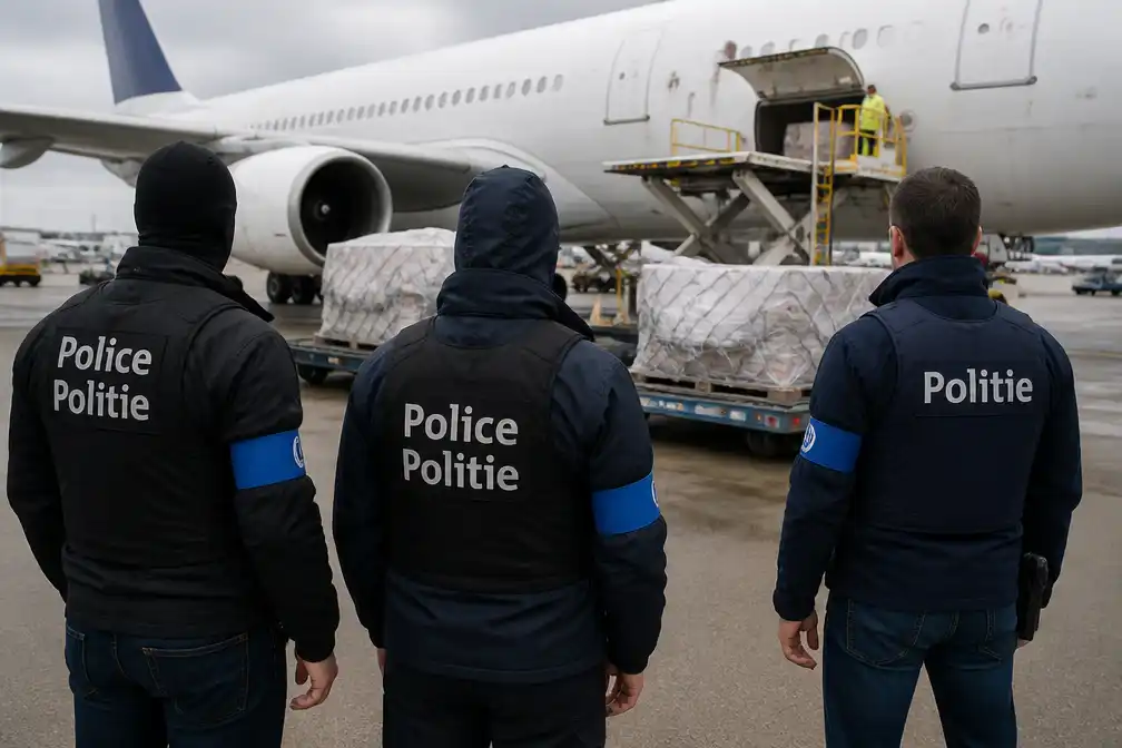 21 verdachten opgepakt in België en Frankrijk voor drugssmokkel via Brussels Airport