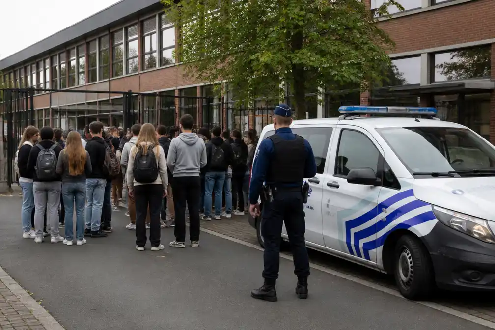 KTA Niel ontruimd na bommelding; circa 300 leerlingen en personeel geëvacueerd