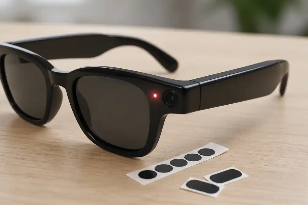 Bol.com haalt stickers voor LED-licht AI-videobrillen uit verkoop