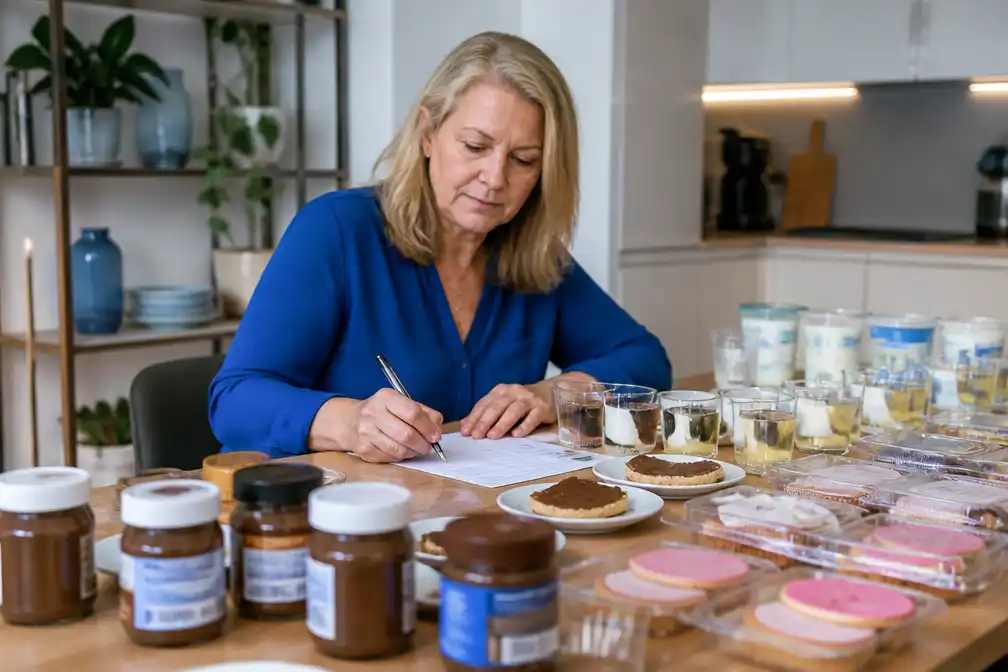 Smaaktesten van Elleke van Duin voor AD gebundeld in boek Voor jou geproefd