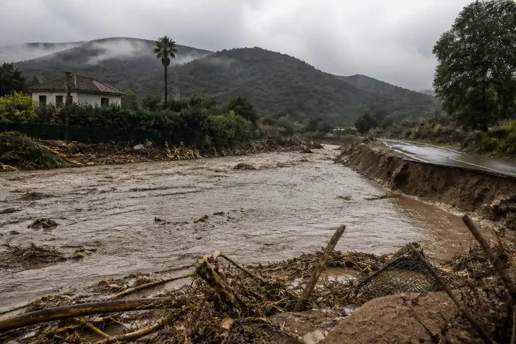Noodweer in Catalonië: zeker twee doden en meerdere vermisten