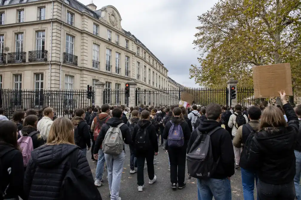 Protest bij ruim 400 Franse onderwijsinstellingen, honderden locaties dicht