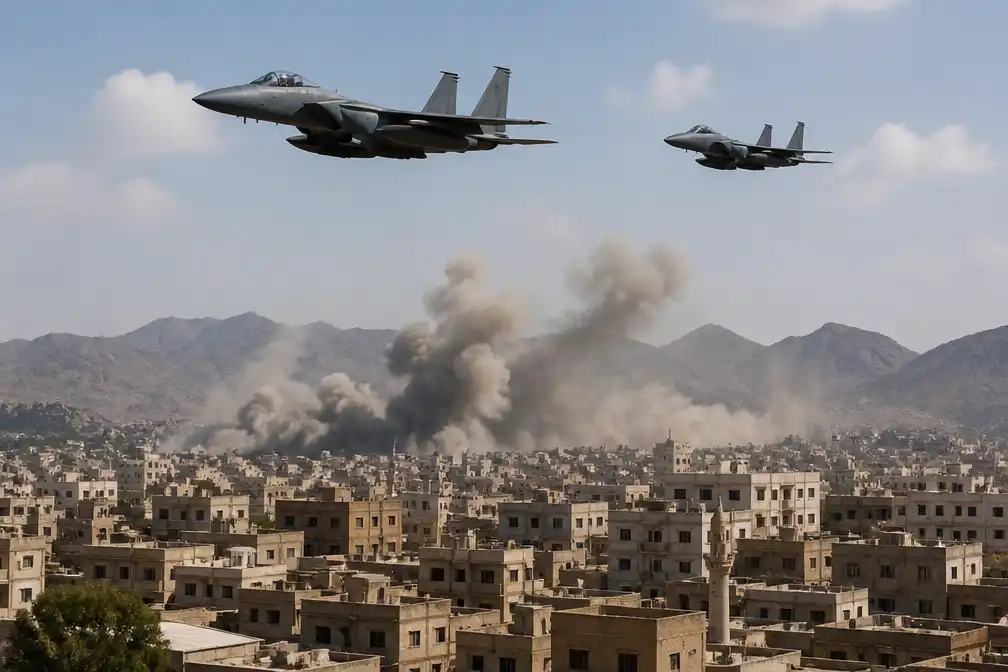 Saudisch geleide coalitie begint operatie Dageraad van Jemen tegen Houthi's