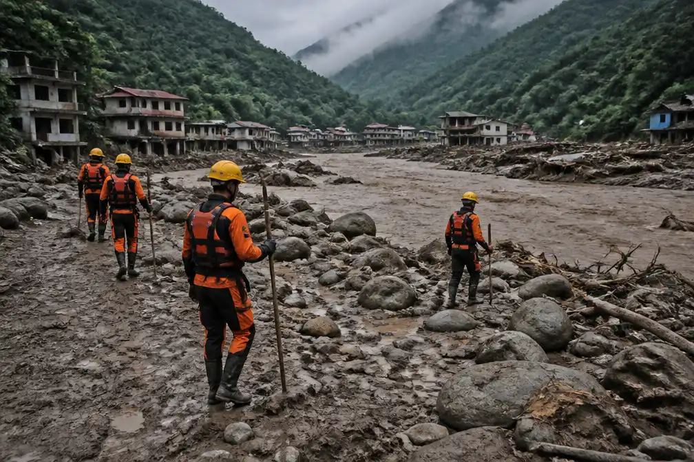 Nepal staakt zoektocht na overstromingen; twee Nederlanders nog vermist