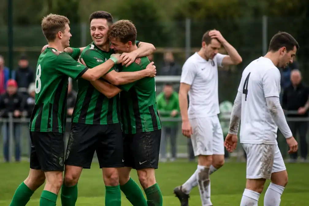 Sint-Denijssport bezorgt leider FC Gullegem eerste nederlaag met 2-1 in derde afdeling VV A
