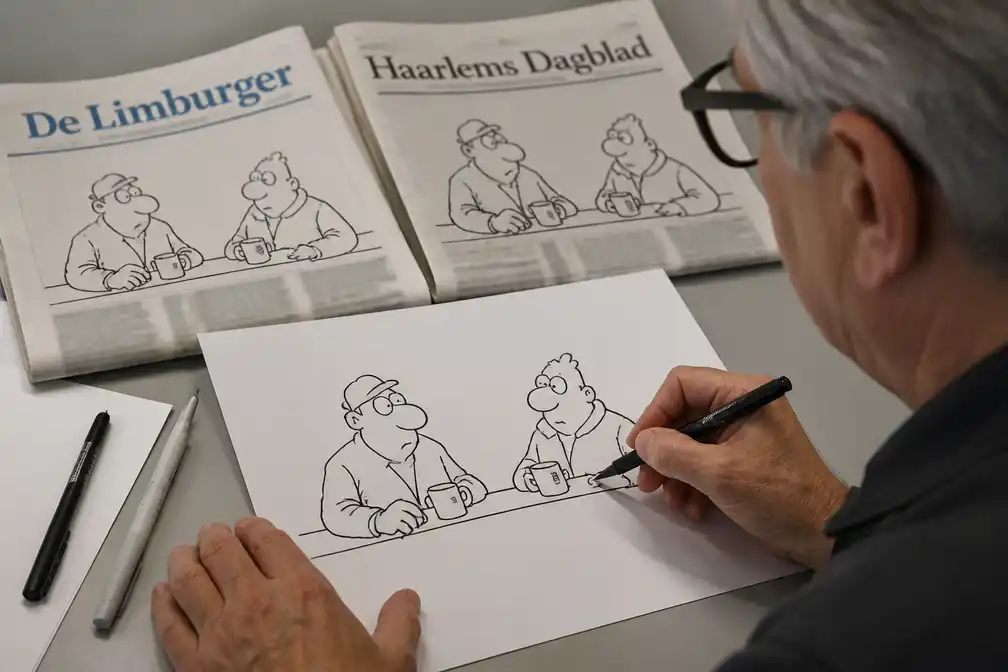 Cartoon Toos & Henk van Paul Kusters verschijnt op 6 oktober 2026