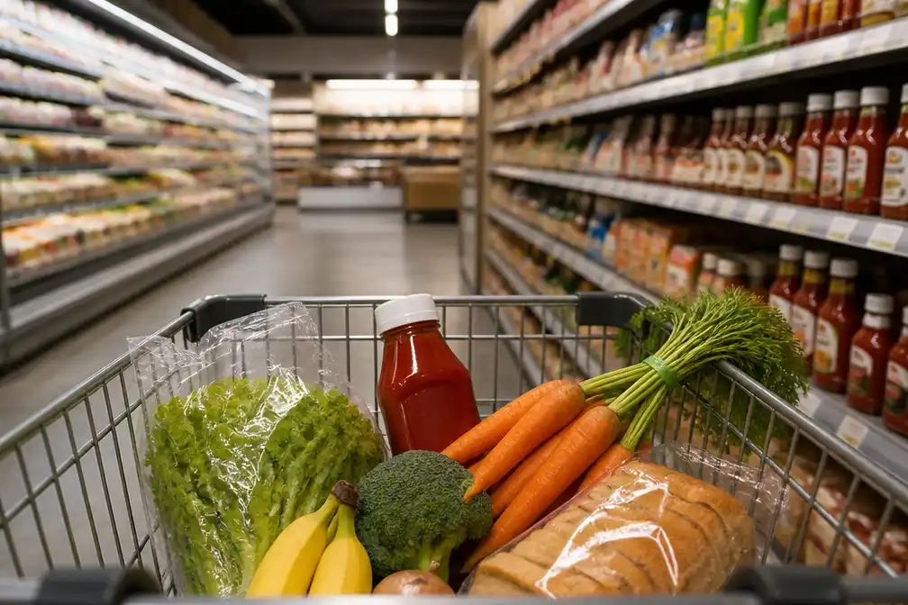 Supermarktinflatie in België daalt vierde maand op rij tot -0,5 procent