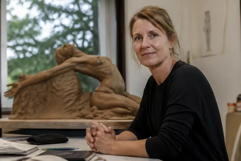 Kunstenares Griet Geeraert dingt mee naar plaats op De Nationale Expo 2027
