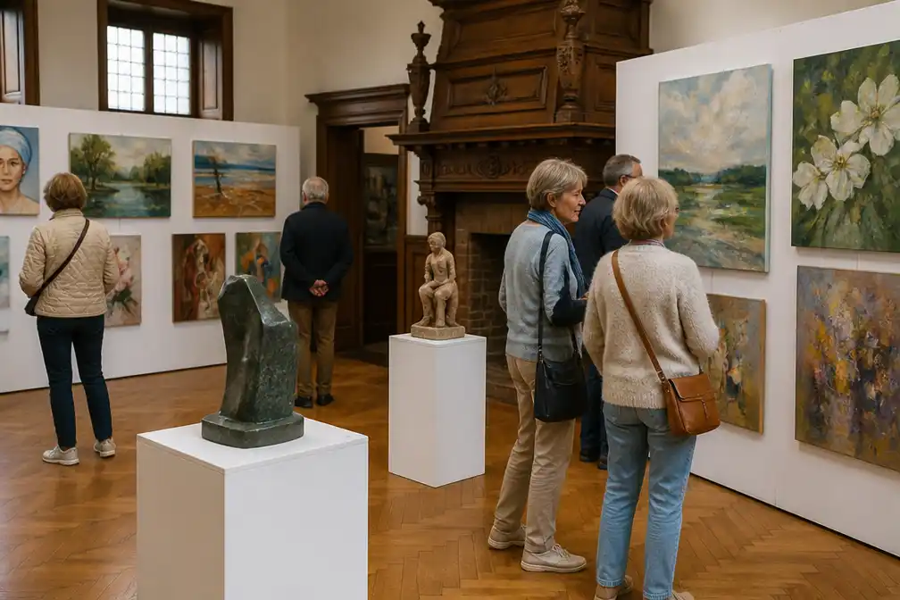 KunstAteljee +3 stelt tentoon in Oud Stadhuis Ninove van 10 tot 18 oktober