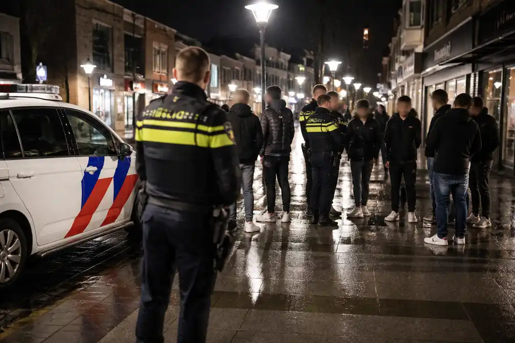 Politie Hoogeveen pakt acht minderjarigen op na dagen van ongeregeldheden