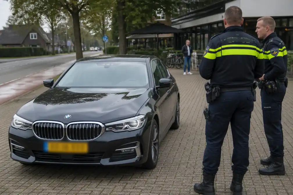 Autobedrijf vindt BMW uit proefrit terug in Epe, bestuurder zit aan het bier