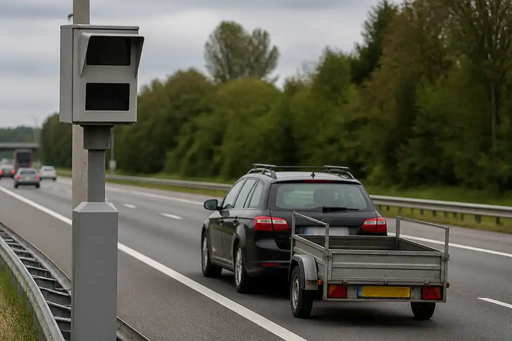 Auto-expert beantwoordt wie de boete betaalt voor een geleende aanhanger