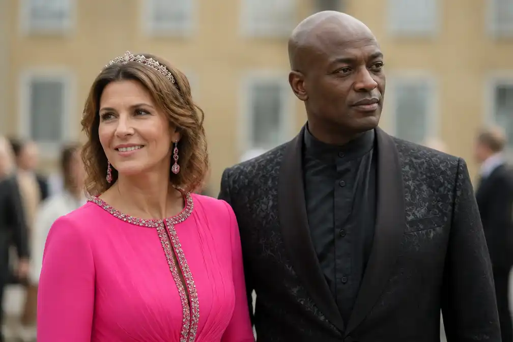 Prinses Märtha Louise en Durek Verrett eisen 73 miljoen euro van veertien ex-intimi